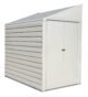 Arrow Yardsaver Steel Storage Shed Pent Roof Eggshell