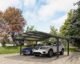 Canopia by Palram Arizona Double Wings 16 ft. x 19 ft. Carport Kit – Grey Structure & Solid Panels