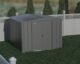 Arrow Classic Steel Storage Shed, 8x8, Charcoal - Image 6