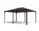 Canopia HG9171 Martinique Hard Top Gazebo, 12′ x 16′, Gray/Bronze