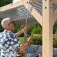Yardistry 10' x 12' Meridian Wood Room with Louvered Roof - Image 7
