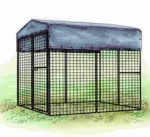 Tarp for Walk-In 8 ft. Chicken Run (6’6″W x 7’6″L x 6’3″H)