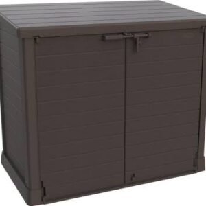 Duramax Storeaway Flat Lid 1200L Brown