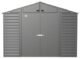 Arrow Select Steel Storage Shed, 10x14, Charcoal - Image 4
