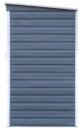 Shed-in-a-Box Steel Storage Shed 6 x 4 ft. Galvanized Charcoal/Cream - Image 5
