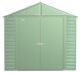 Arrow Select Steel Storage Shed, 8x6, Sage Green - Image 5