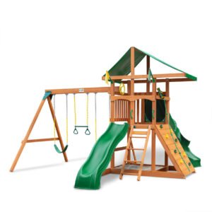 Gorilla Playsets Outing w/ Tube Slide Swing Set