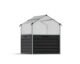 Canopia by Palram Plant Inn 4 ft. x 4 ft. Greenhouse Kit – Silver Structure & Clear Panels