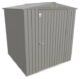 Arrow Elite Steel Storage Shed, 6x6, Cool Grey - Image 3