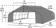 ShelterCoat 22 x 24 ft. Garage Peak Green STD - Image 5