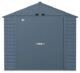 Arrow Select Steel Storage Shed, 8x8, Blue Grey - Image 4