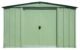 Arrow Classic Steel Storage Shed, 10×8, Sage Green