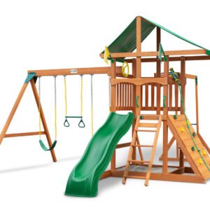 Gorilla Playsets Outing w/ Monkey Bars Swing Set
