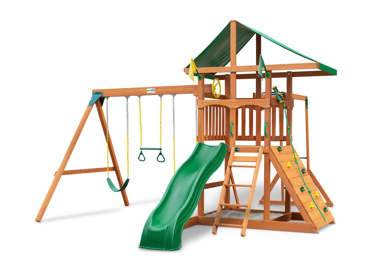 Gorilla Playsets Outing w/ Monkey Bars Swing Set Gorilla Playsets Outing w/ Monkey Bars Swing Set
