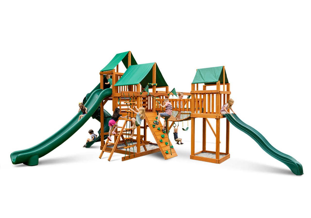 Gorilla Playsets Treasure Trove II Swing Set Gorilla Playsets Treasure Trove II Swing Set