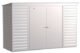 Arrow Select Steel Storage Shed, 10×4, Flute Grey
