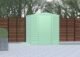 Arrow Select Steel Storage Shed, 6x7, Sage Green - Image 6