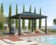 Canopia 6100 Dallas 11 ft. x 20 ft. Garden Gazebo Kit - Grey - Image 6