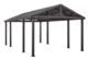 Sojag Samara 12 ft x 20 ft Dark Grey Carport - Image 9