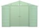 Arrow Select Steel Storage Shed, 10×12, Sage Green