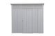 Duramax 8x6 Palladium Shed w/foundation Light Gray - Image 3