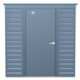 Arrow Select Steel Storage Shed, 6x4, Blue Grey - Image 6