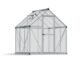 Canopia by Palram Mythos 6 ft. x 6 ft. Greenhouse Kit - Twinwall Panels - Image 2