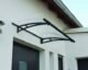 Canopia by Palram Aquila 1500 5 ft. x 3 ft. Door Awning Kit - Grey Structure & Clear Panels - Image 2