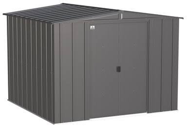 Arrow Classic Steel Storage Shed, 8×8, Charcoal Arrow Classic Steel Storage Shed, 8×8, Charcoal