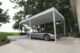 Freestanding Carport/Patio Cover 10 x 20 ft. Eggshell