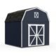 Handy Home DIY Braymore 10 ft. x 10 ft. Wooden Storage Shed with Flooring Included