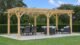 Yardistry 10 x 22 Meridian Cedar Wood Pergola