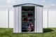 Arrow Classic Steel Storage Shed, 6x5, Flute Grey - Image 7