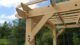 Yardistry 10 x 22 Meridian Cedar Wood Pergola - Image 6