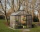 Canopia by Palram Glory 8 ft. x 8 ft. Greenhouse Kit - Grey Structure & Frost Multi Wall Panels - Image 3