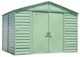 Arrow Select Steel Storage Shed, 10×8, Sage Green