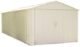 Commander 10 x 25 ft. Steel Storage Building Eggshell - Image 5