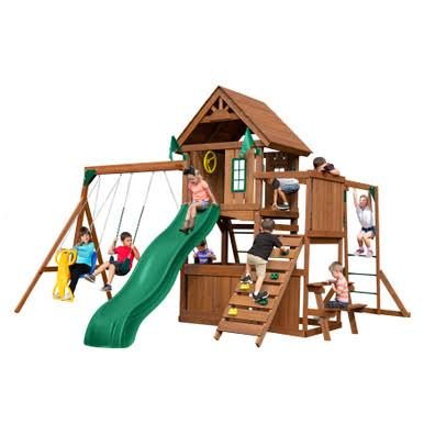 Swing-N-Slide Knightsbridge Ultimate Wood Complete Play Set Swing-N-Slide Knightsbridge Ultimate Wood Complete Play Set