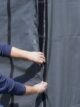 Arrow Enclosure Kit ONLY for Arrow Carport, 20 ft. x 20 ft. Gray - Image 8