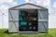 Arrow Select Steel Storage Shed, 10x8, Flute Grey - Image 7