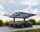 Canopia by Palram Arizona Double Wings 16 ft. x 19 ft. Carport Kit - Grey Structure & Solid Panels - Image 4