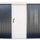 Duramax Imperial Metal Garage Dark Gray with White Trim 12x26 - Image 3