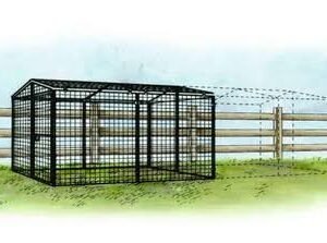 Regular 8 ft. Chicken Run (7’W x 8’L x 4’H)