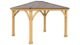 Yardistry 10 x 12 Meridian Gazebo with Cedar Wood & Aluminum Roof - Image 2