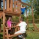 Swing-N-Slide Knightsbridge Ultimate Wood Complete Play Set - Image 7