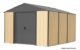 Ironwood Steel Hybrid Shed Kit 10 x 12 ft. Galvanized Anthracite - Image 6