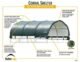 Shelterlogic Corral Shelter 1 3/8" 7.5 oz. Green Cover (Corral panels not included), 12 x 12 ft - Image 5