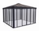 Canopia Ledro Gazebo 12 x 12 Gazebo Gray/Brnze