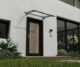 Canopia by Palram Aquila 1500 5 ft. x 3 ft. Door Awning Kit - Grey Structure & Clear Panels - Image 5
