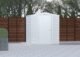 Arrow Select Steel Storage Shed, 6x7, Flute Grey - Image 7